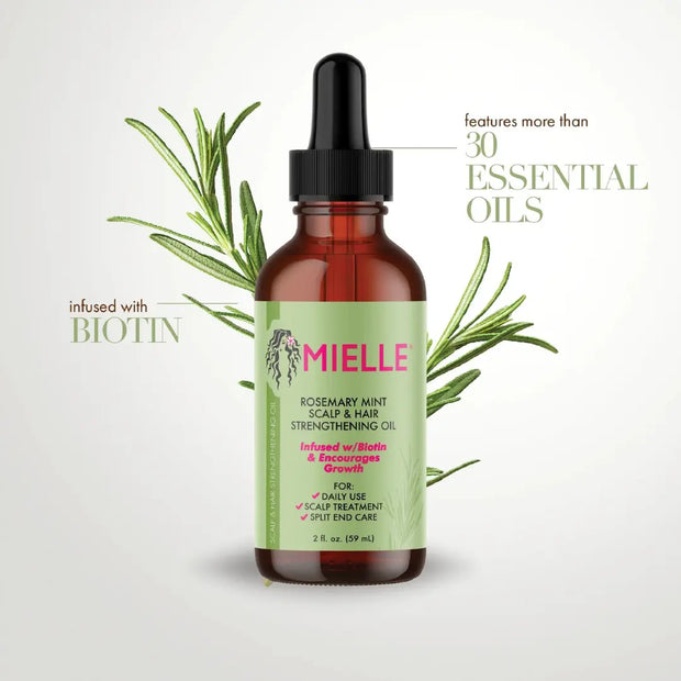 Rosemary Mint Scalp & Hair Strengthening Oil